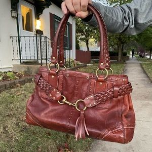 Vintage Coach Hampton’s Braided Cinch Belt Handbag